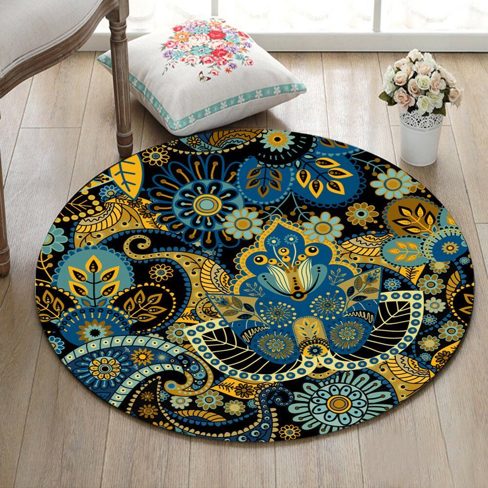 Bohemian Round Carpet