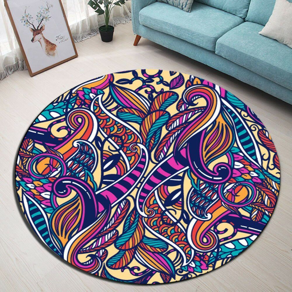 Bohemian Round Carpet