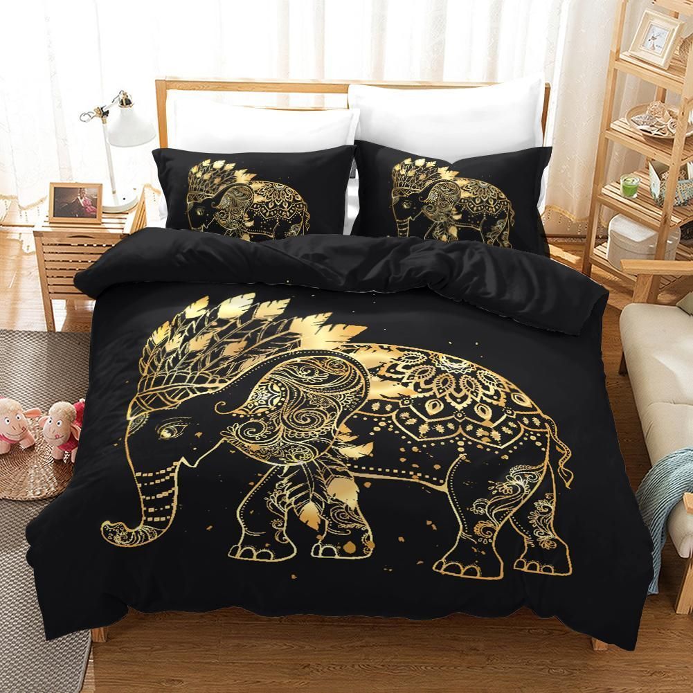 Bohemian Elephant Bedding Set