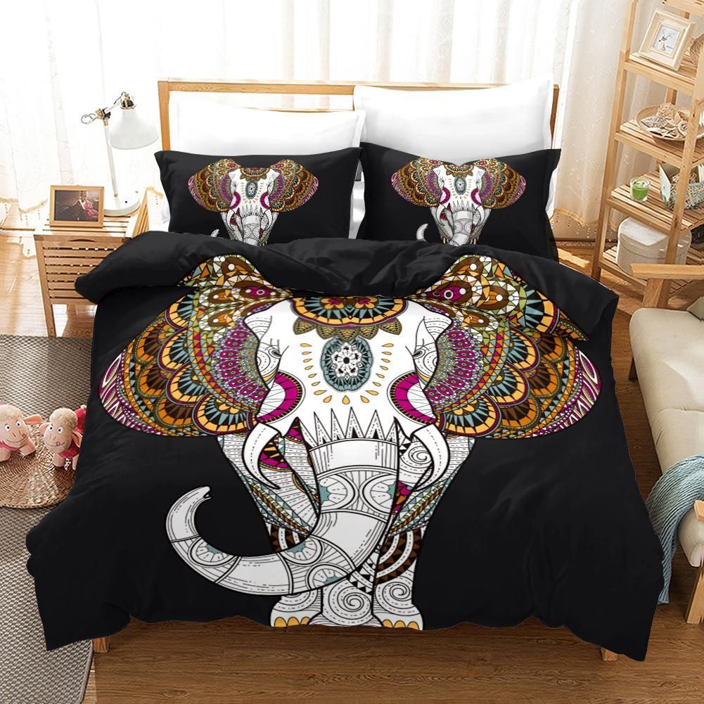 Bohemian Elephant Bedding Set