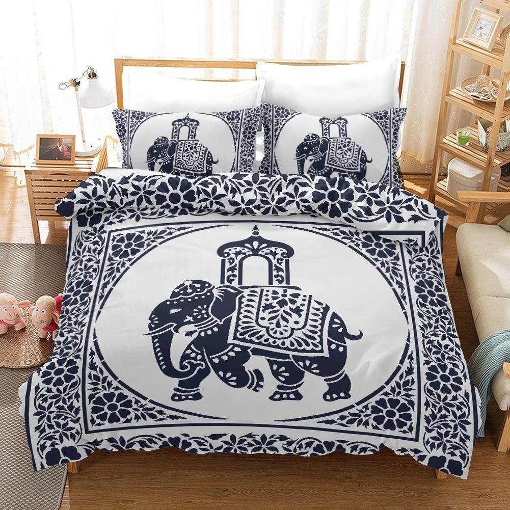 Bohemian Elephant Bedding Set