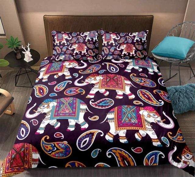 Bohemian Elephant Bedding Set