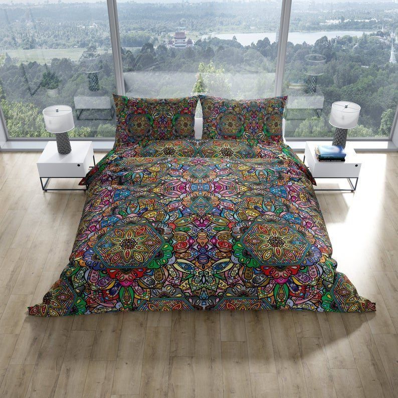 Bohemian Mandala Color Bedding Set