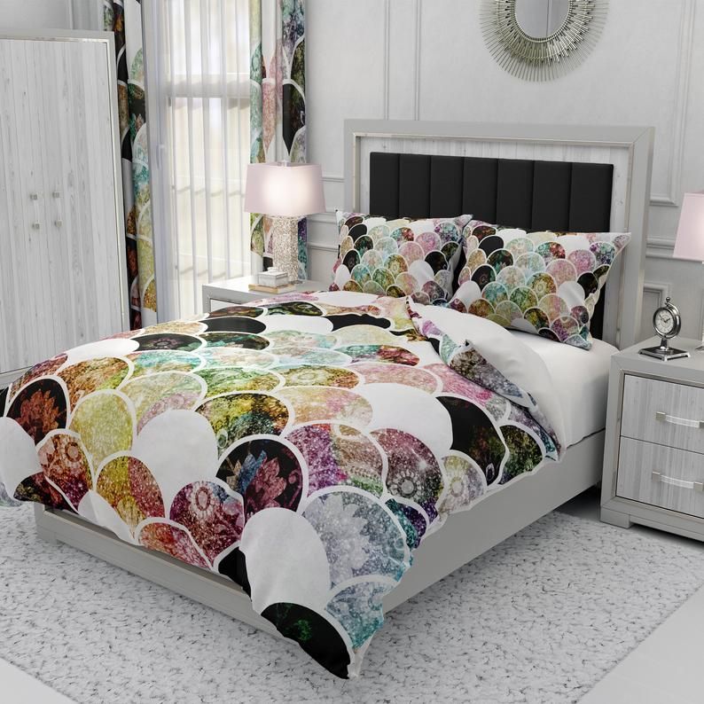 Bohemian Mermaid Bedding Set