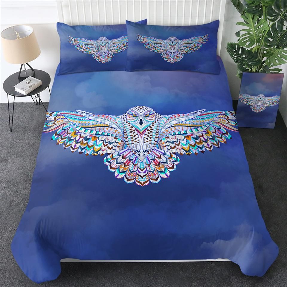 Bohemian Owl Bedding Set