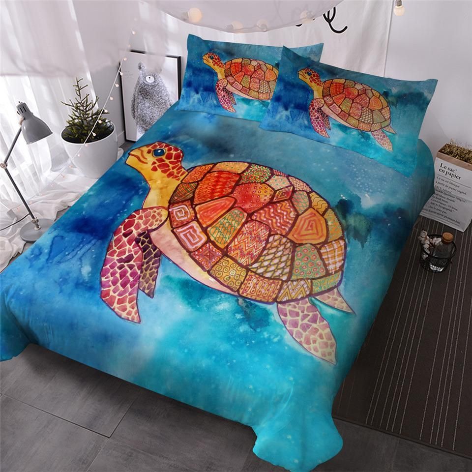 Bohemian Turtle Bedding Set