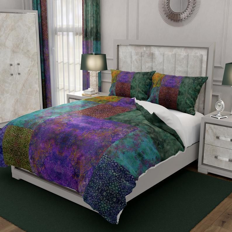 Boho Batik Bedding Set