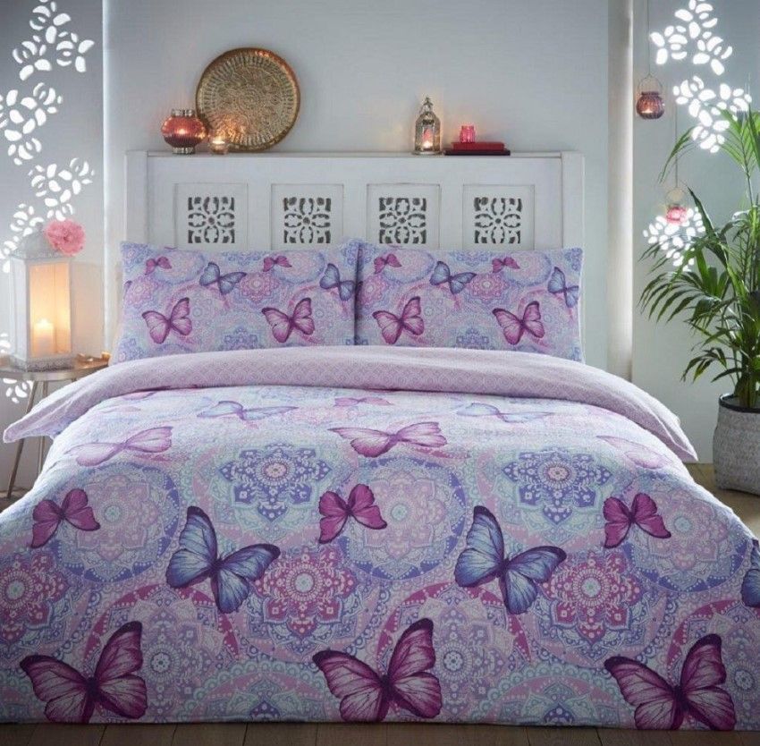 Boho Butterfly Bedding Set