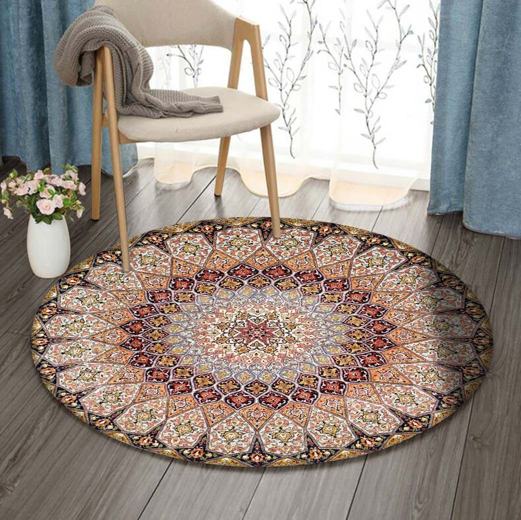Boho Round Carpet