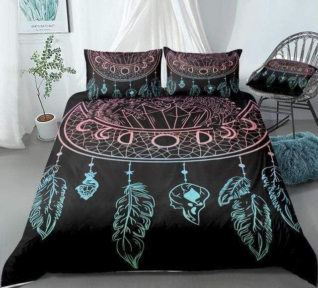 Boho Moon Dreamcatcher Bedding Set