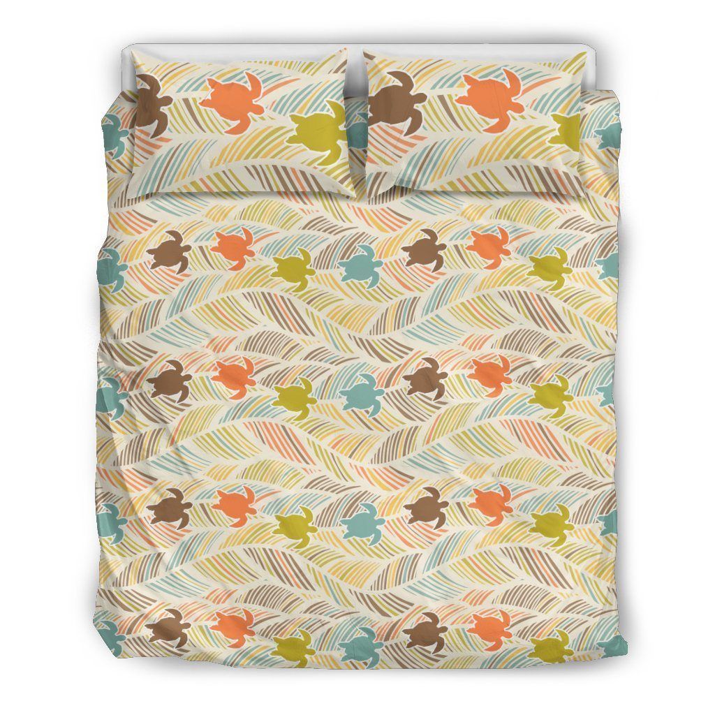 Boho Sea Turtle Bedding Set