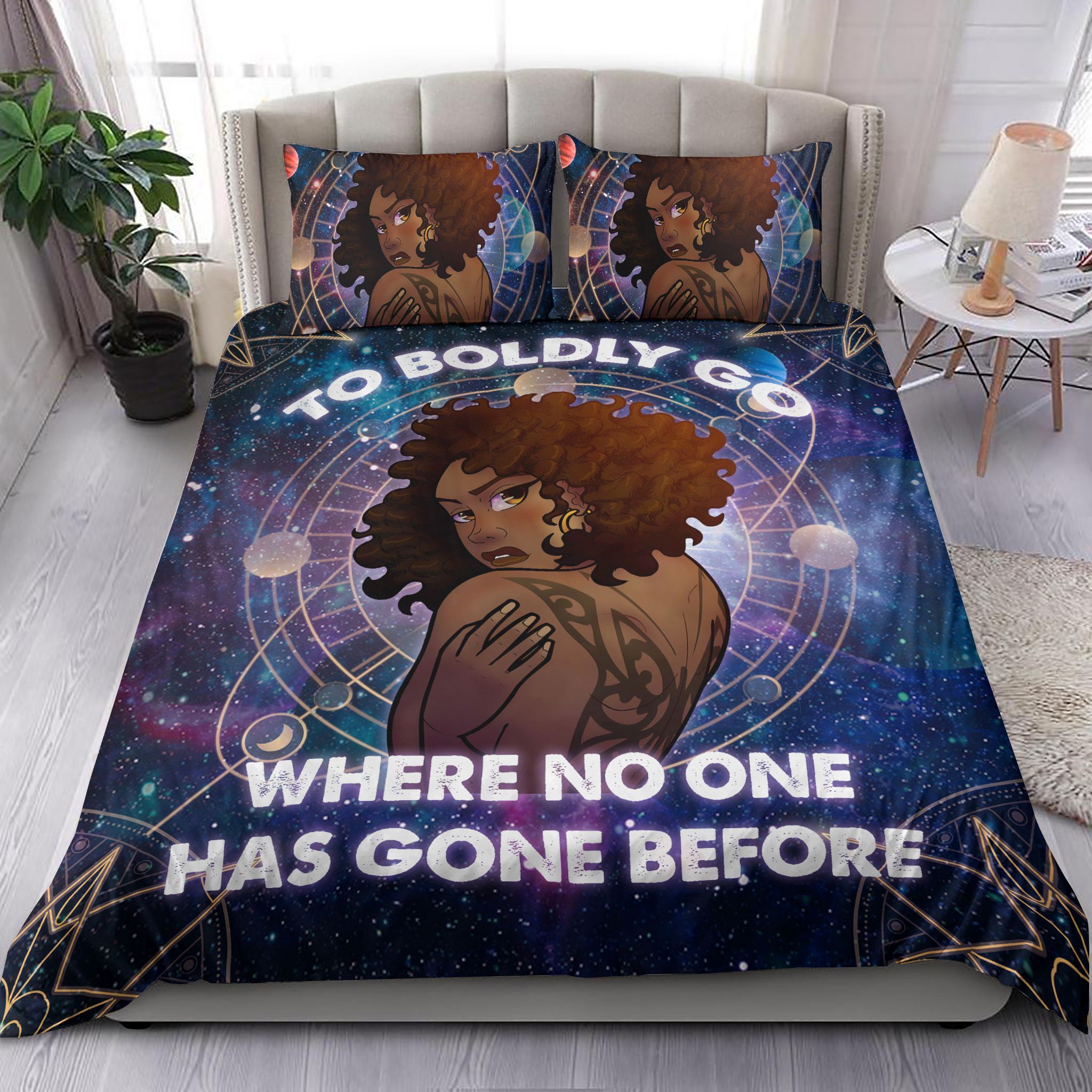 Boldly Black Girl Bedding Set
