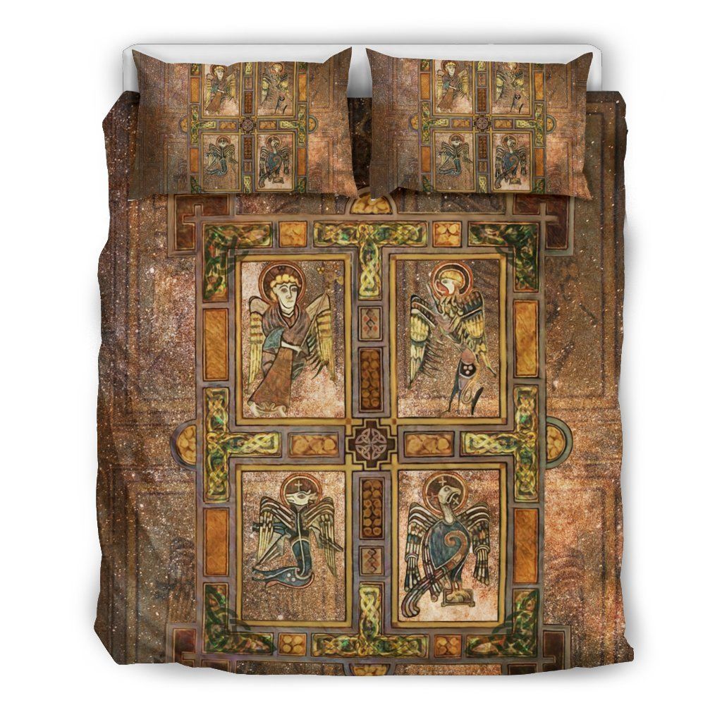 Book Of Kells Shamrock St. Patrick’s Day Bedding Set