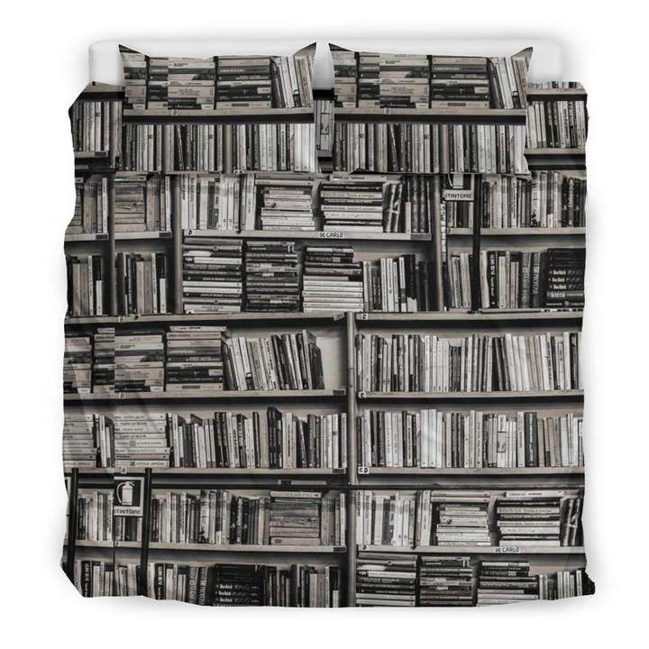 Book Spine Vintage Bedding Set