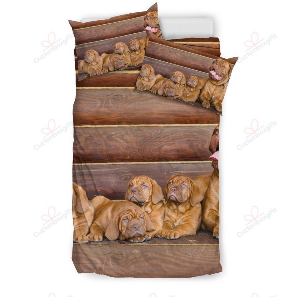 Bordeaux Mastiff Printed Bedding Set