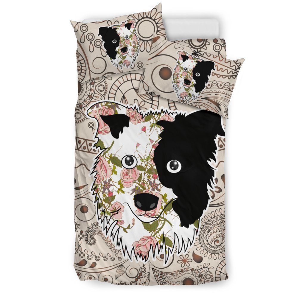 Border Collie Bedding Set