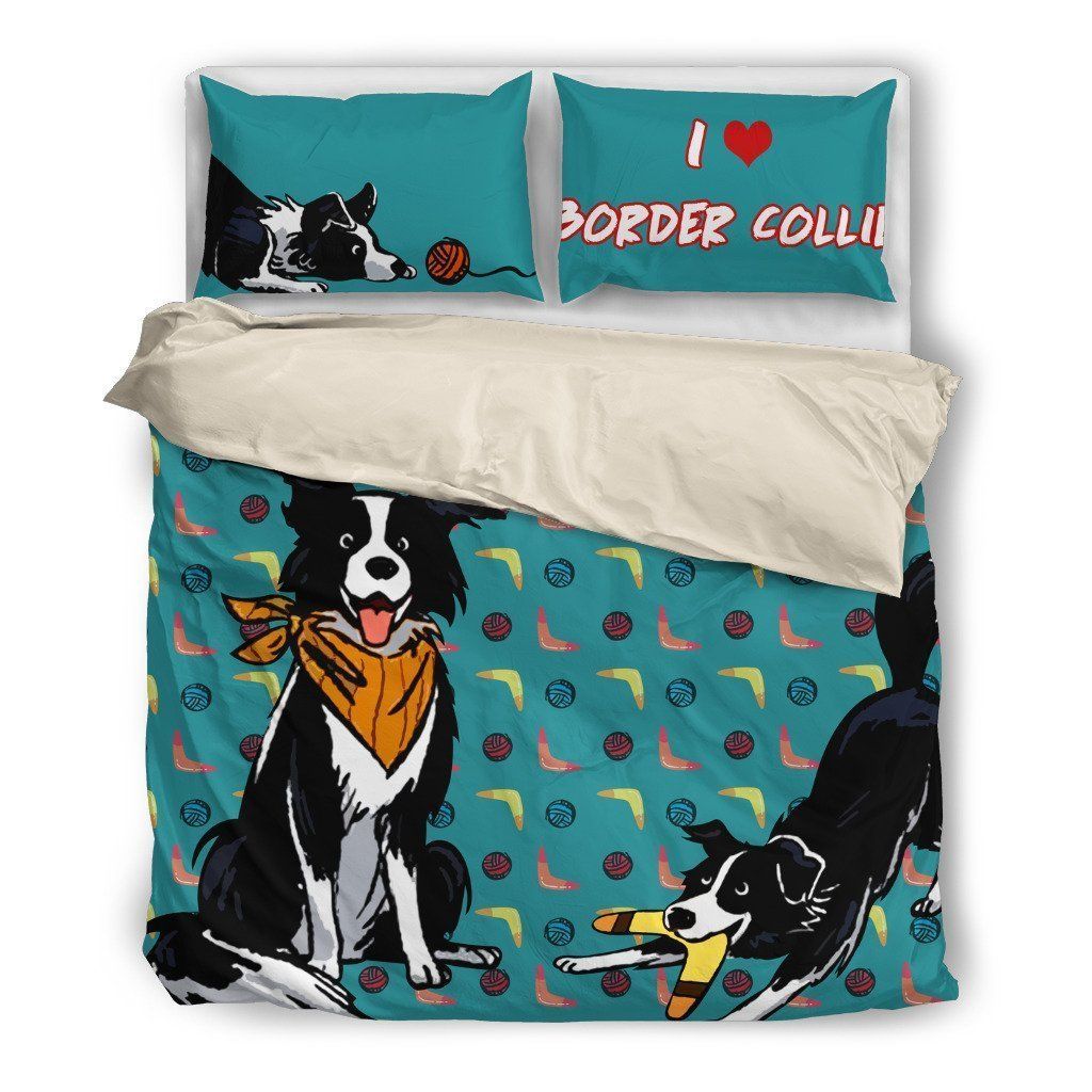 Border Collie Bedding Set