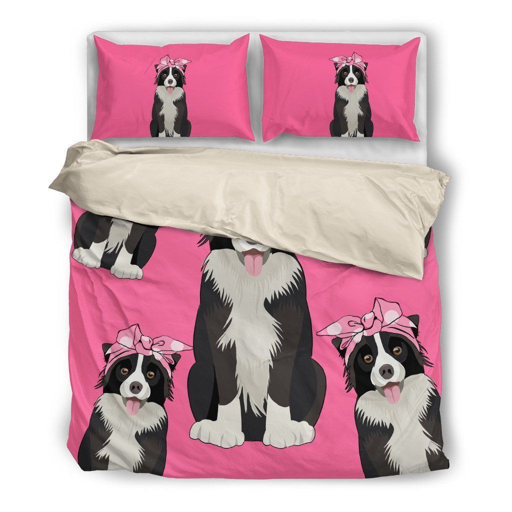 Border Collie Bedding Set