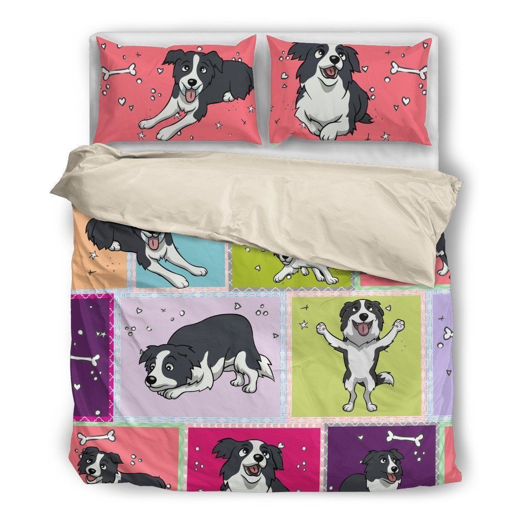 Border Collie Bedding Set