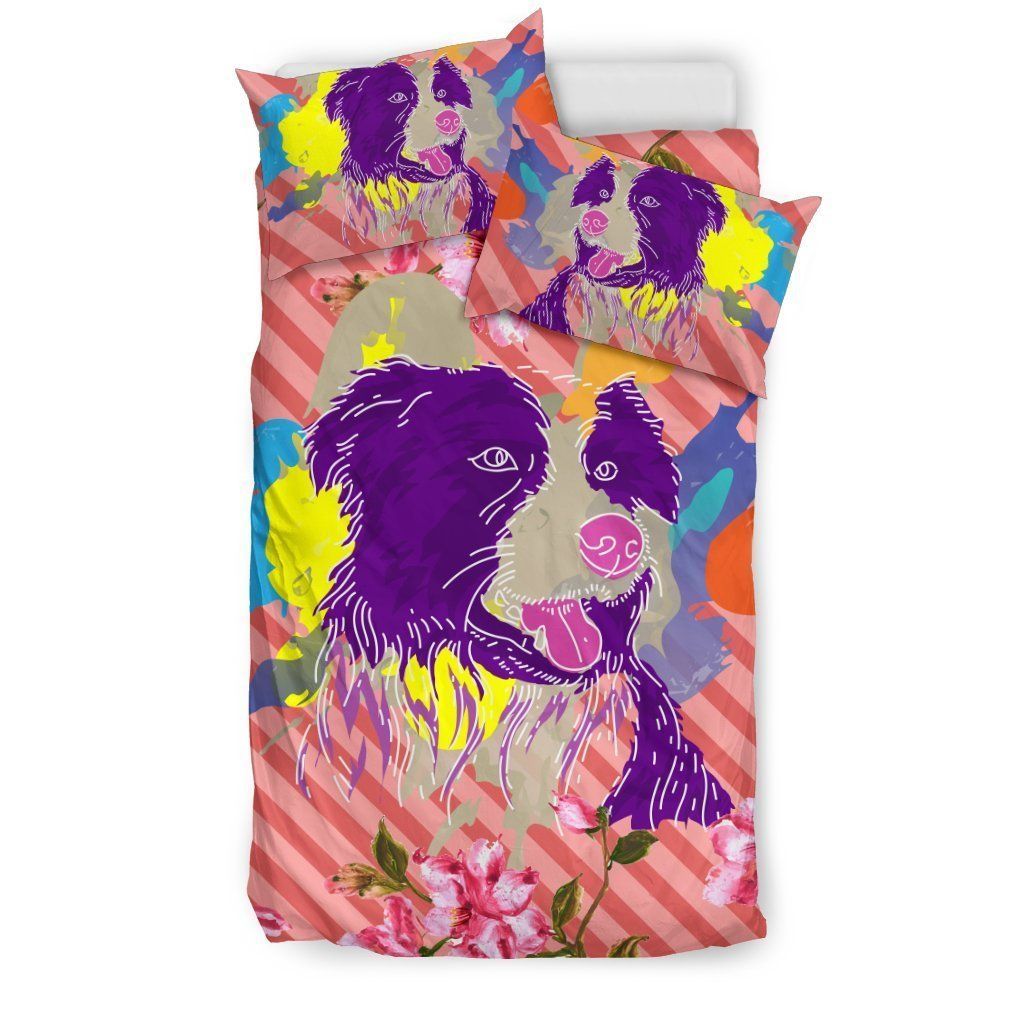 Border Collie Bedding Set