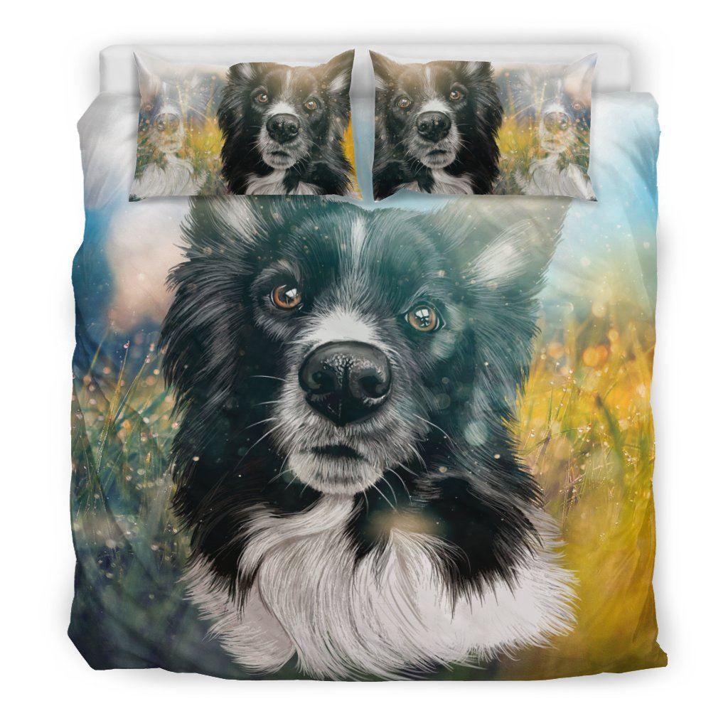 Border Collie Bedding Set