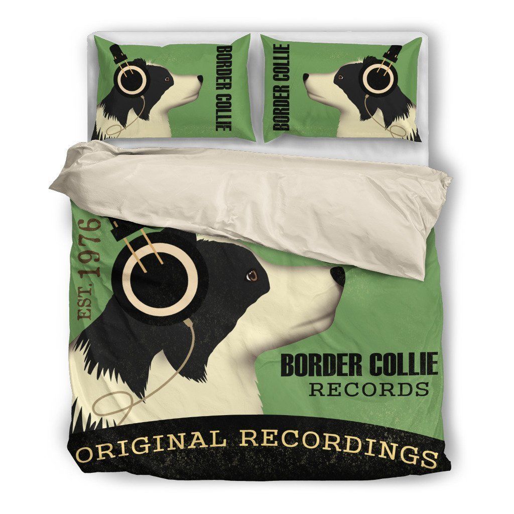 Border Collie Bedding Set