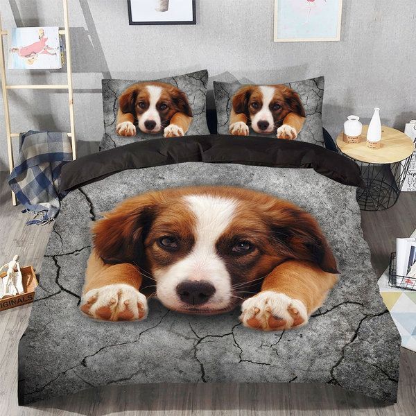 Border Collie Bedding Set