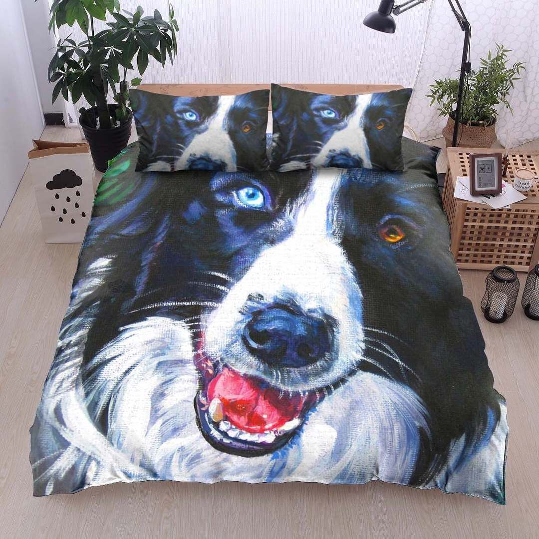 Border Collie Bedding Set