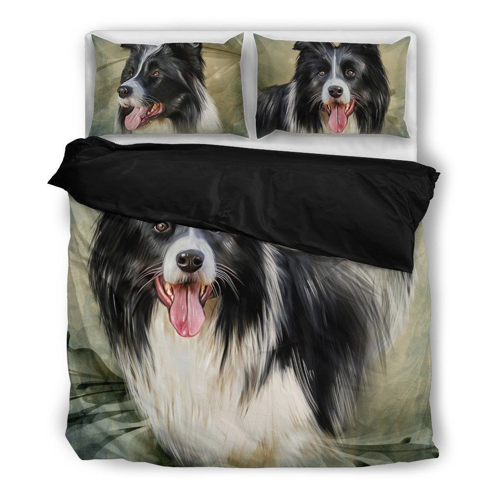 Border Collie Bedding Set