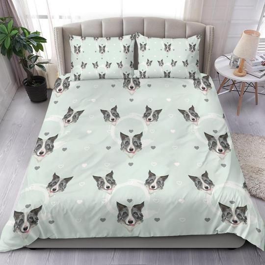 Border Collie Bedding Set