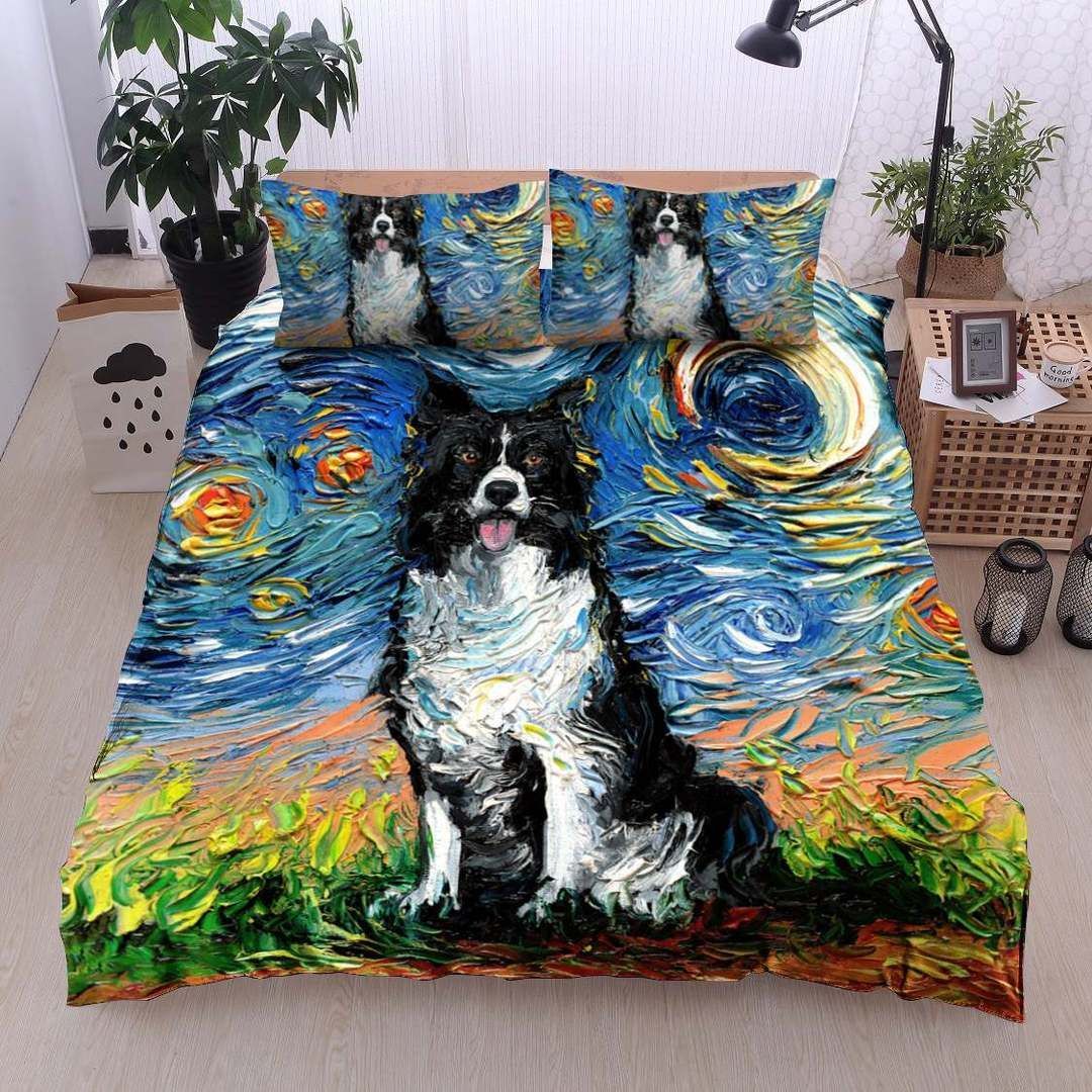 Border Collie Bedding Set