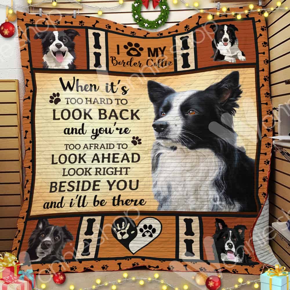 Border Collie Dog Quilt Blanket DHC0602851TD