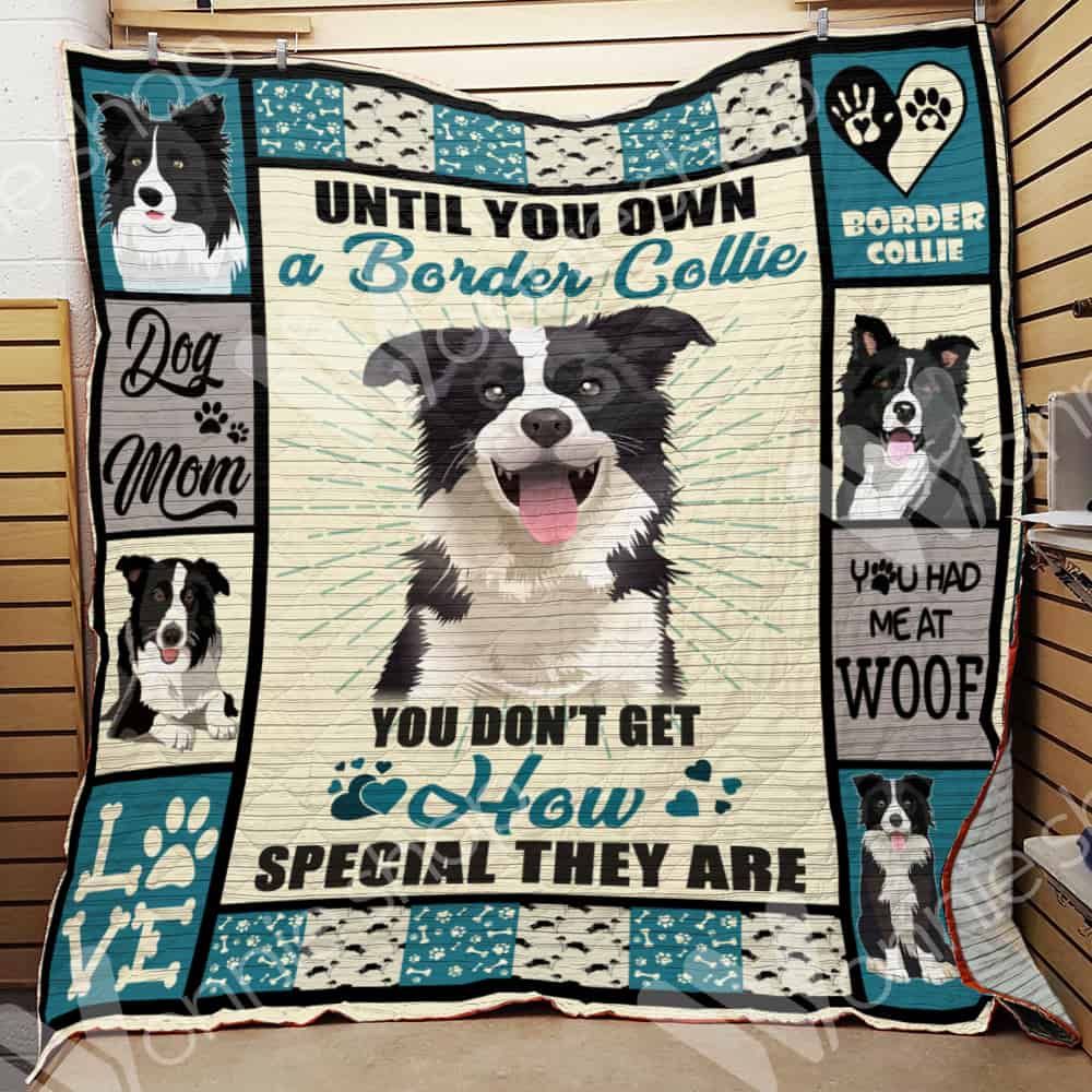 Border Collie Dog Quilt Blanket DHC0602872TD