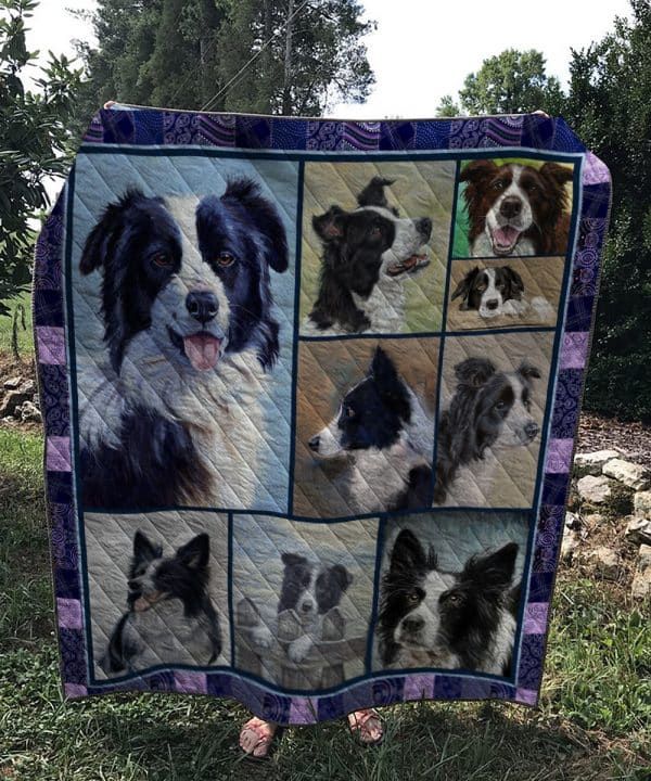 Border Collie Friendly Friends Quilt Blanket DHC0201201251TD