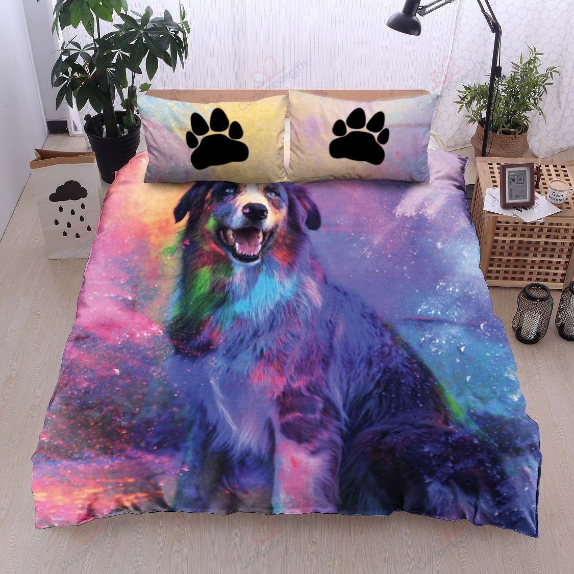 Border Collie Bedding Set