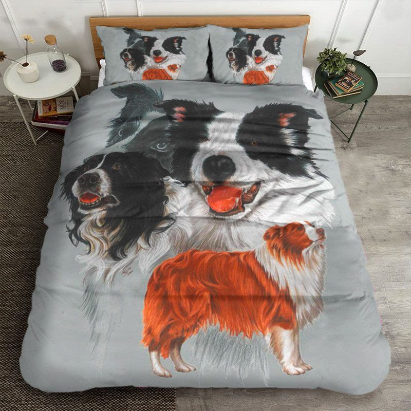 Border Collie Bedding Set