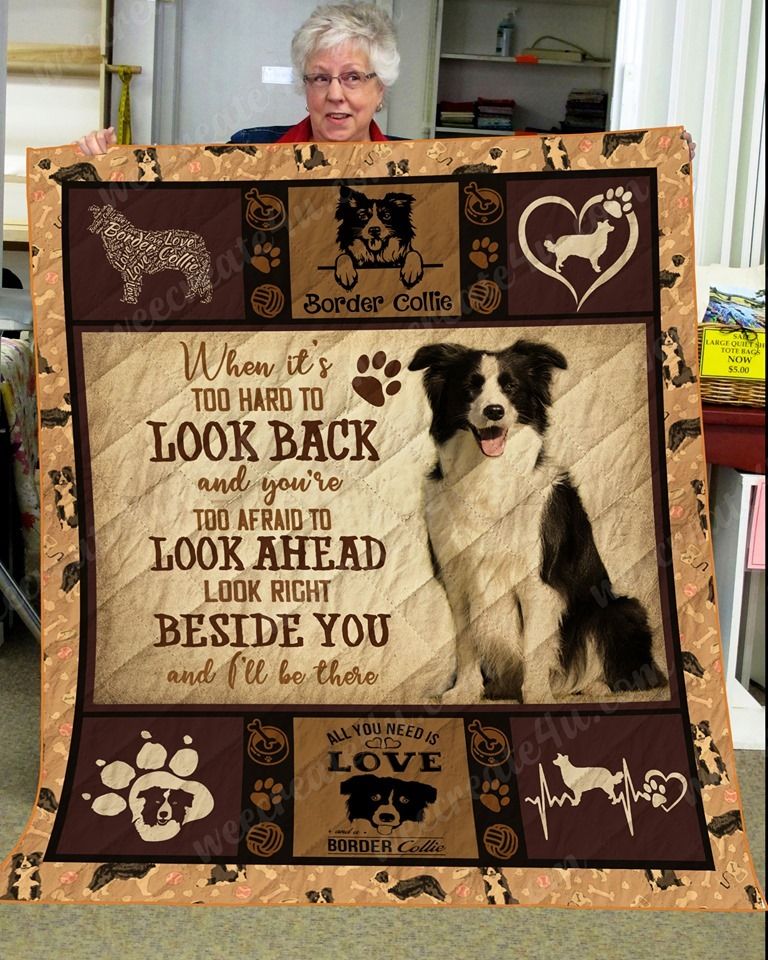 Border Collie I Found A Love Quilt Blanket DHC31121146TD
