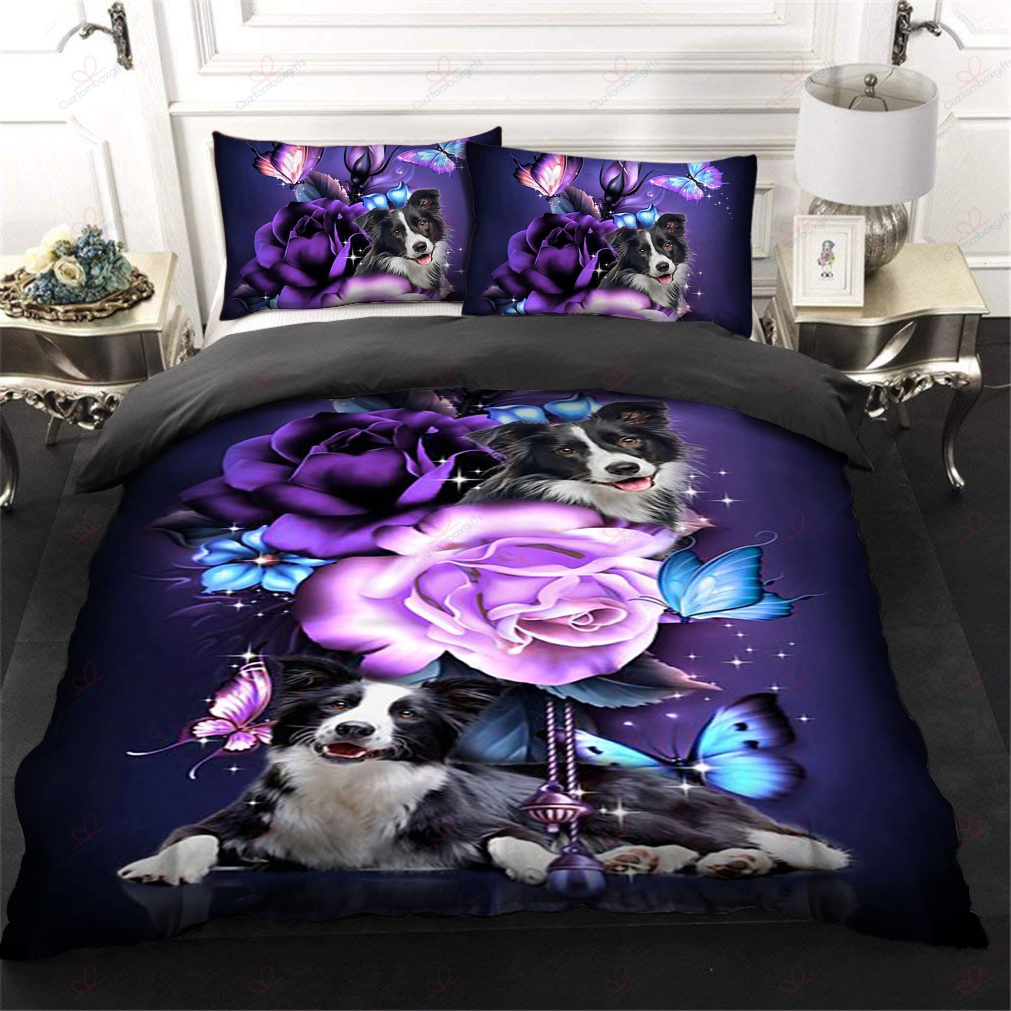 Border Collie Magical Bedding Set