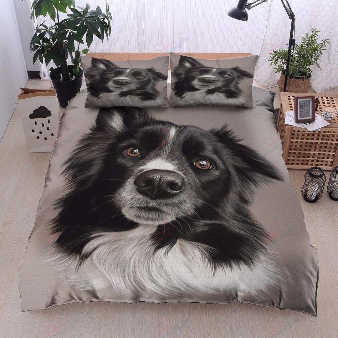 Border Collie Bedding Set