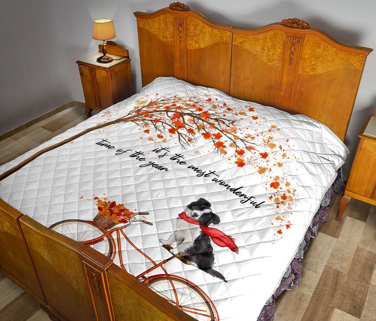 Border Collie Quilt Blanket DHC090120765TD