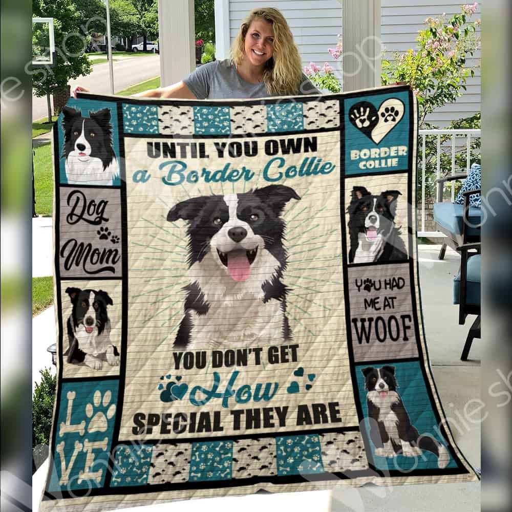 Border Collie Quilt Blanket DHC1312381VT