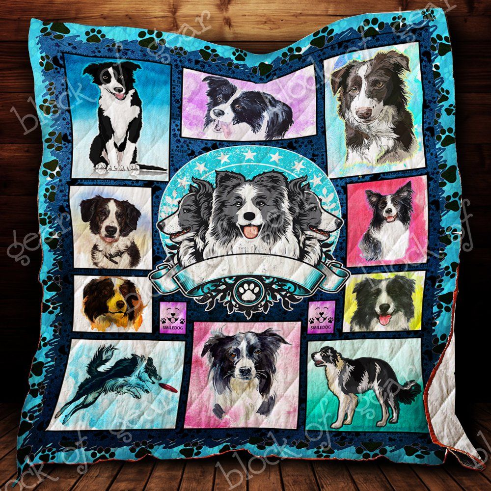 Border Collie Quilt Ss287 Dhc11122886Dd