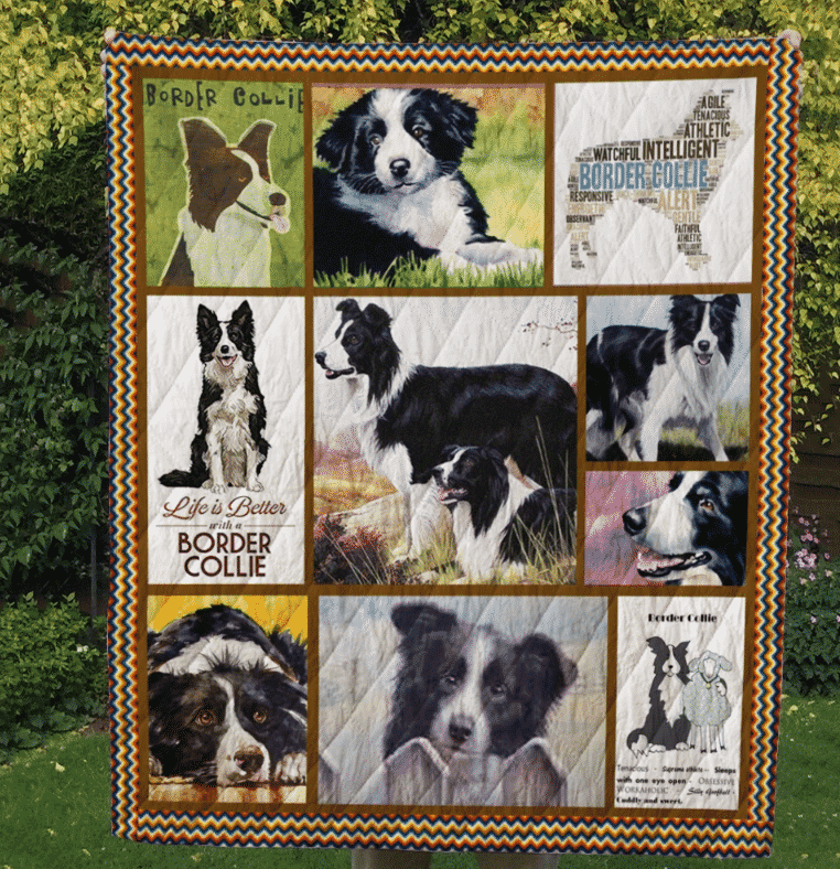 Border Collie The Rise Of Skywalker Quilt Blanket DHC31121108TD