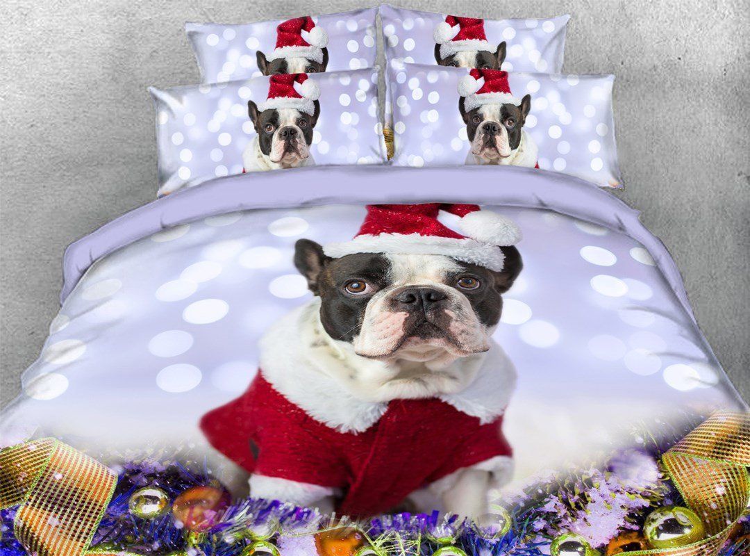 Boston Terrier Bedding Set