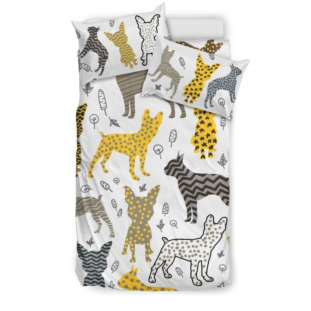 Boston Terrier Bedding Set
