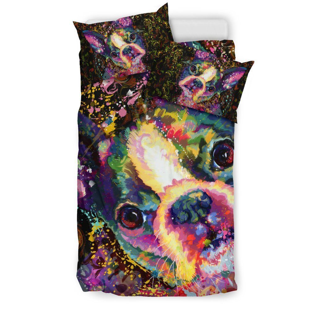 Boston Terrier Bedding Set