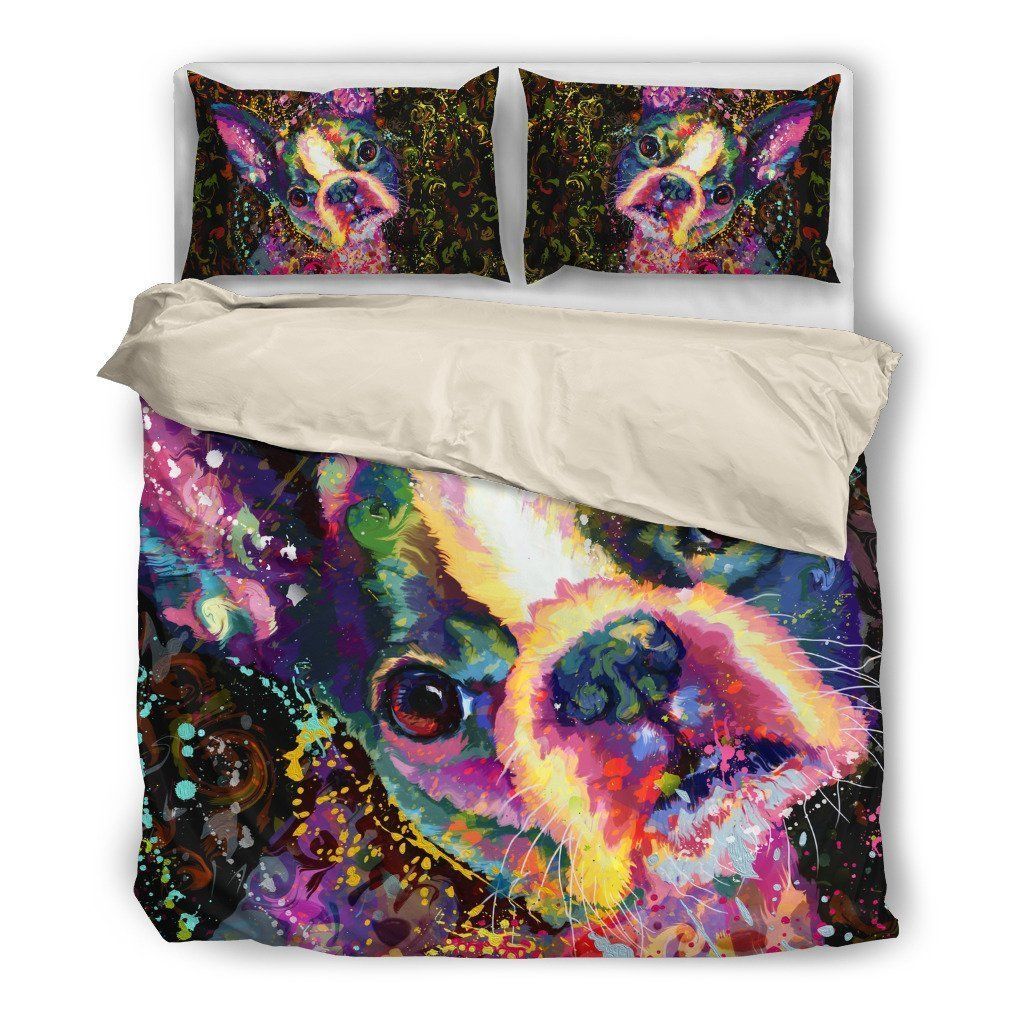 Boston Terrier Bedding Set