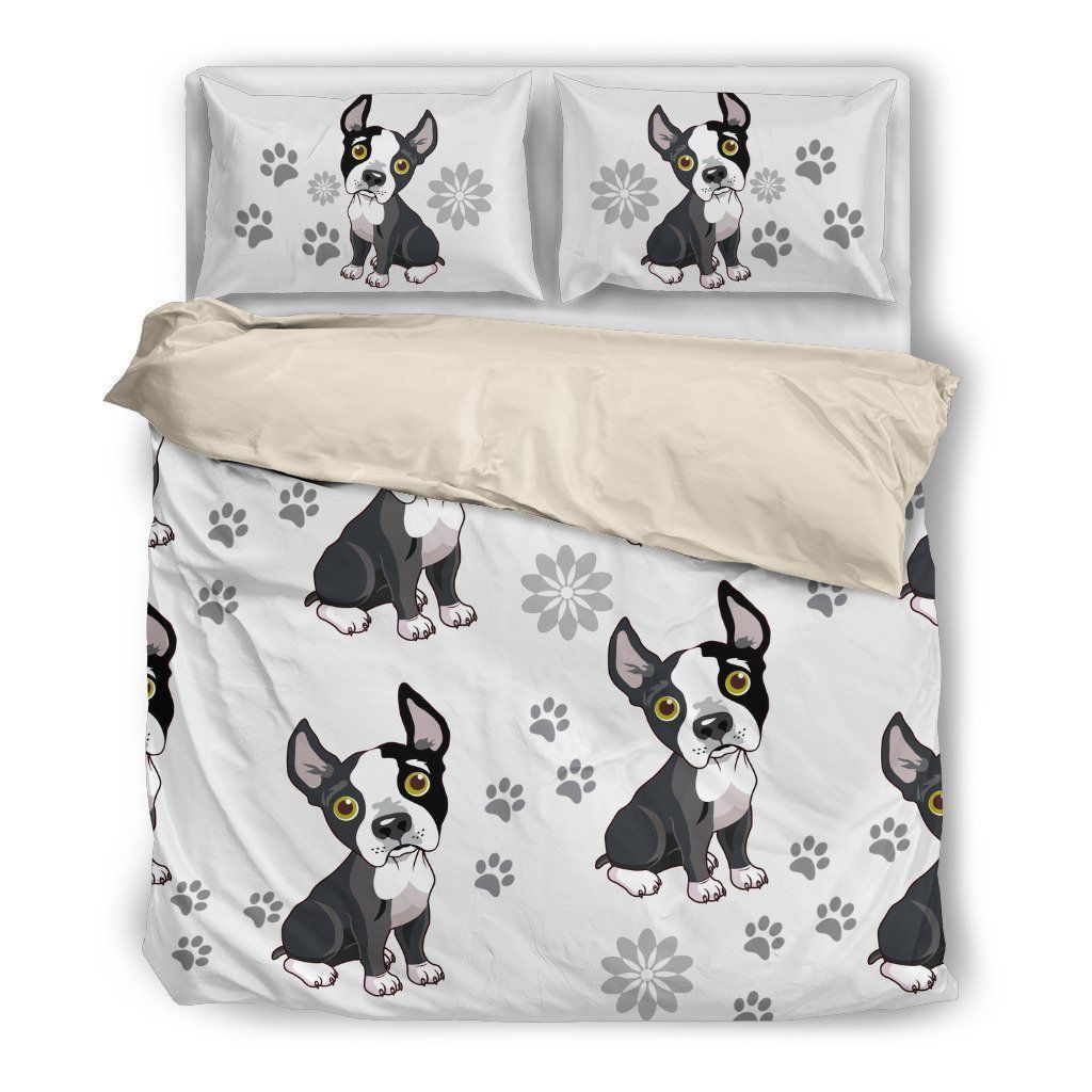 Boston Terrier Bedding Set