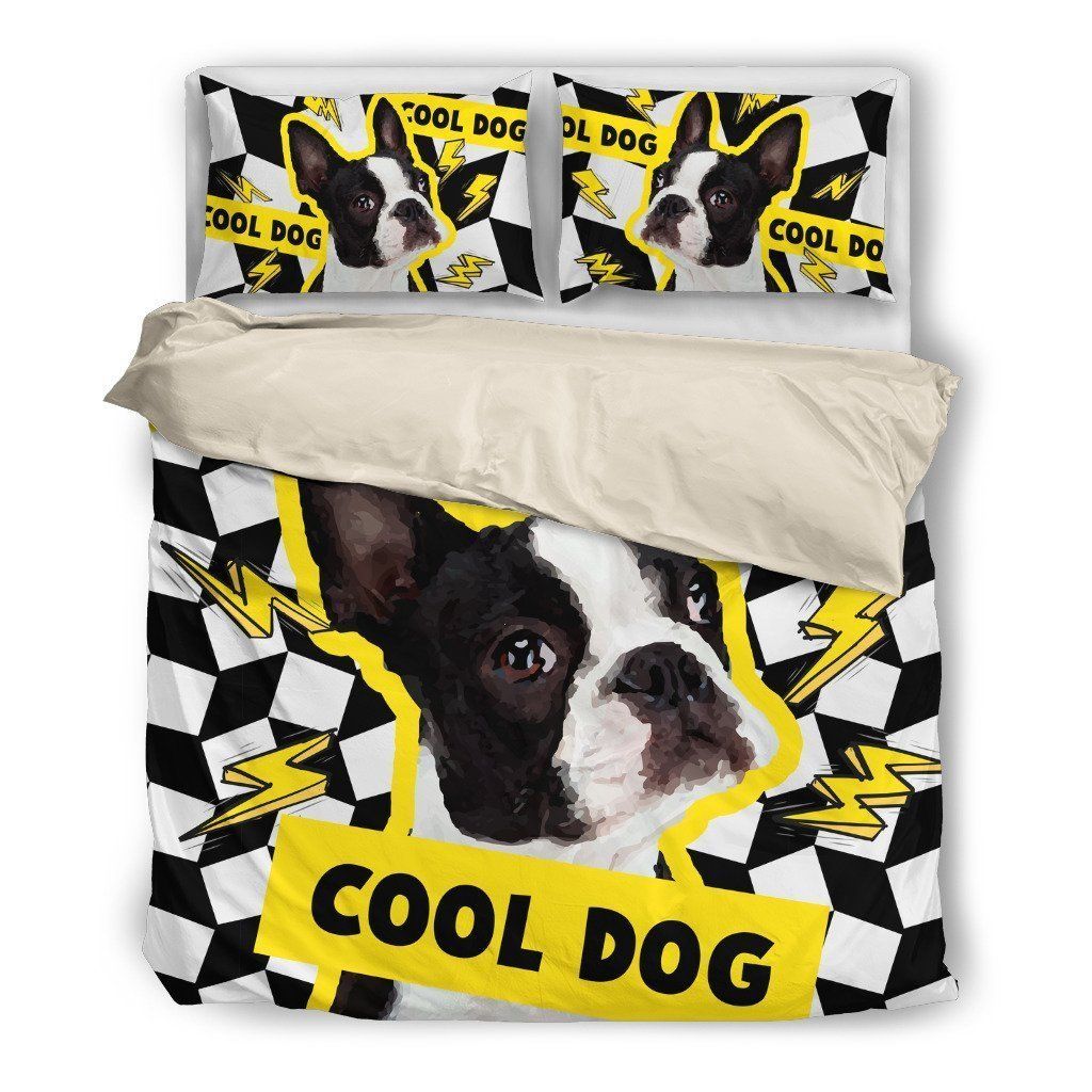 Boston Terrier Bedding Set