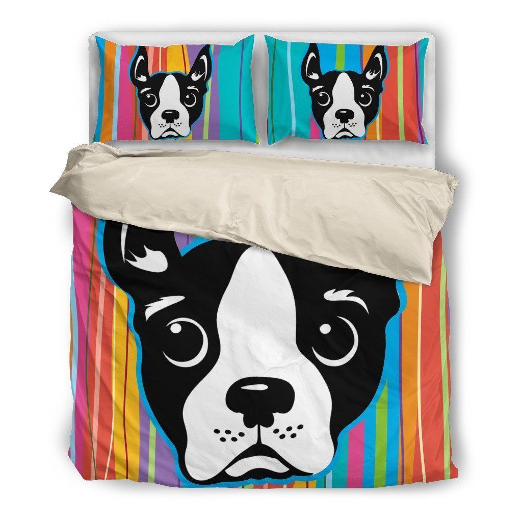 Boston Terrier Bedding Set